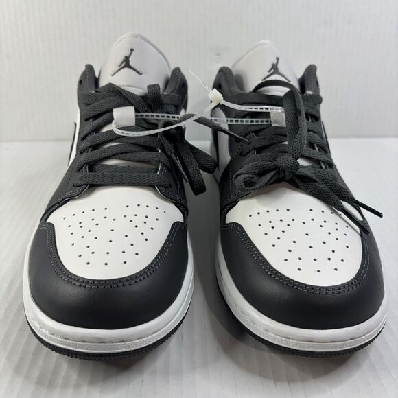 Nike Air Jordan 1 Low Shoes Iron Gray Summit White 553558-044 Men's 9.5 NEW - Picture 5 of 11